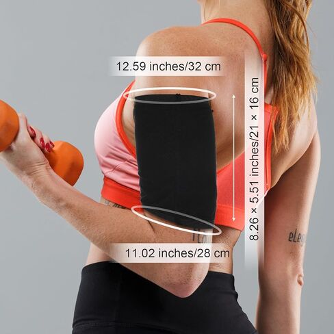 ذراع Trimmers 2pcs نطاقات الذراع نساء تجريب ضغط الأسلحة أذرع مخفضة الدهون نطاقات ساونا العرق الأسلحة in Kuwait