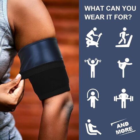 ذراع Trimmers 2pcs نطاقات الذراع نساء تجريب ضغط الأسلحة أذرع مخفضة الدهون نطاقات ساونا العرق الأسلحة in Kuwait