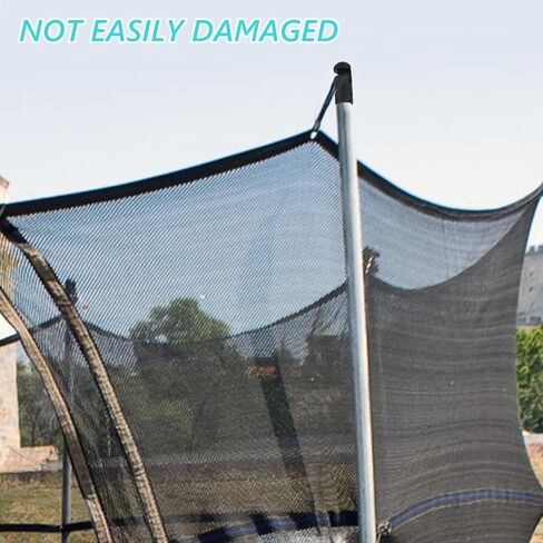 Besportble 8pcs أغطية القطب الترامبولين الأسود ، وقبعات قضيب بلاستيكية ، وأجزاء الترامبولين البديلة ، وتركيب سهلة ، وحماية متينة لنماذج مختلفة in Saudi Arabia