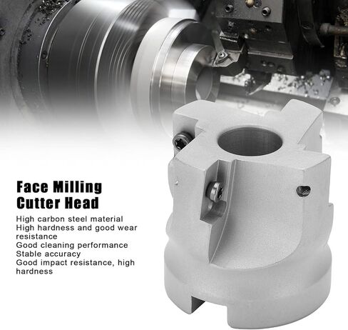 4 Flute High Hardness Face Milling Cutter Tools, Metal Processing Tool for APMT1604, T15 Wrench in Kuwait
