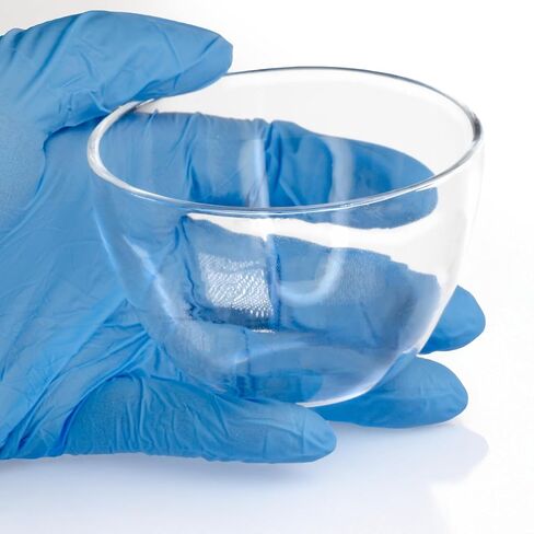 Eisco - Quartz Crucible, 150mL - Clear Quartz for High-Temperature Applications, Chemical Resistance & Thermal Stability (80mm OD x 54mm Height) in Saudi Arabia