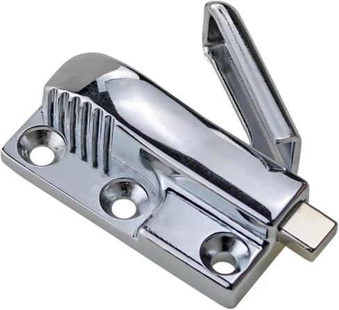 قفل مع Spring Press Press Platch القابلة للسحب لبناء آلات Windows Zinc Alloy Locks 1PCs (Chrome Flash R) in Saudi Arabia