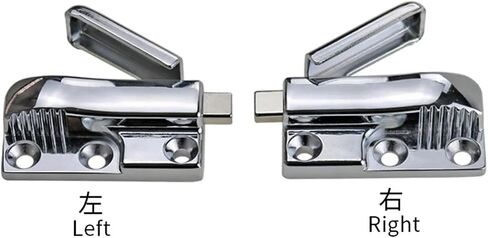 قفل مع Spring Press Press Platch القابلة للسحب لبناء آلات Windows Zinc Alloy Locks 1PCs (Chrome Flash R) in Saudi Arabia