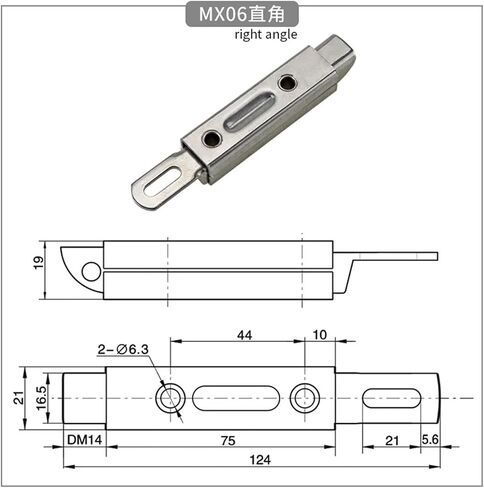 304 Stainless Steel Door Pin Door Lock Industrial Cabinet Door Pin Linkage Type 1Pcs(Straight Film) in Saudi Arabia