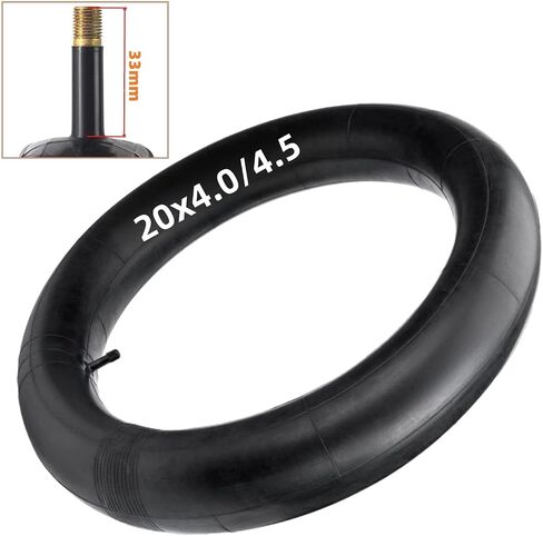 20 Inch Fat Tubes 20x3.0/3.5 Fat Tire Tube 20x3.5/4.0 Bike Tube 20x4.0/4.5 Heavy Duty Tire Tubes for 20" Electric Bike Fat Beach Bike 2 Pack in Saudi Arabia
