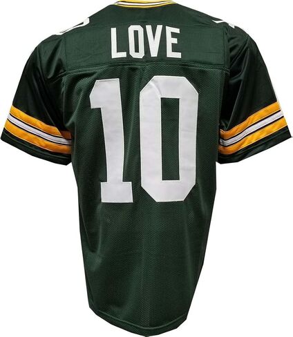Generic JORDAN LOVE Green Custom Stitched Football Jersey Mens SIZE ADULT LARGE in Saudi Arabia