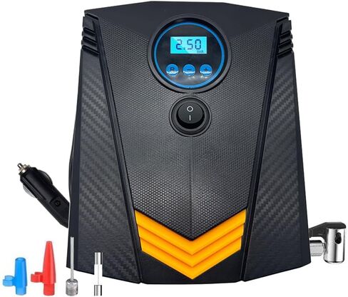 SUVCARMPING Tire Inflator Portable Air Compressor 150PSI Air Pump for Car Tires,Voltage 7.4V Cylinder 15mm new in Saudi Arabia