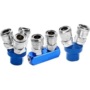1PCS C-type round two-way pneumatic quick quick-plug connector SMY air pump air compressor connector SMV round three-way connector(SML-5) in Saudi Arabia
