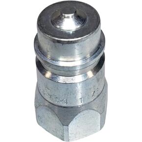 Hydraulic Male Tip Poppet Style 3/4"-16 ORB x 1" Hex Shoulder Farmer Bob's Parts DR10008 in Kuwait