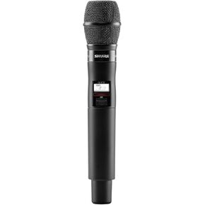 Shure QLXD2/KSM9 Handheld Transmitter with KSM9 Black Vocal Mic Capsule - for use with QLX-D Digital Wireless Microphone Systems, Receiver Sold Separately | G50 Band (QLXD2/KSM9=-G50) in Kuwait