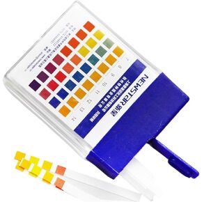 100 strips/box Four colors pH test paper Universal 1-14 laboratory test paper(10 boxes) in Kuwait