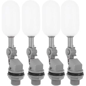 4pcs DN15 قطر الخيط 20 مم صمام الكرة العائم مغلق قبالة 1/2 بوصة تعبئة التغذية التلقائية مرطب مستوى الخزان مستوى المياه وات in Kuwait