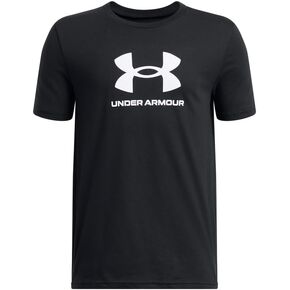 Under Armour Boys' Sportstyle Logo Short Sleeve T Shirt in Kuwait