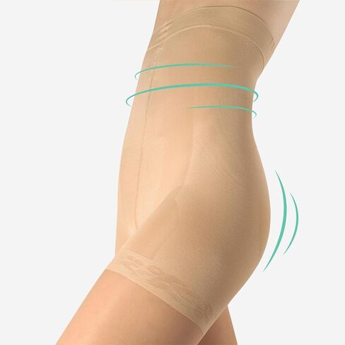 Calzitaly High Cercts Control Top Nylons ، و Comparing Bantyhose ، 20 Denier Cherping Compling Comparing طوال اليوم الاستخدام in Saudi Arabia