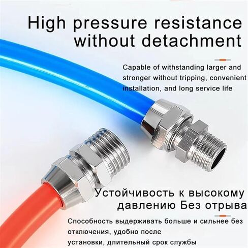 10pcs PC4 6 8 10 12mm أنبوب أنبوب إلى 1/8 1/4 3/8 1/2 تركيبات أنبوب المسمار السريع المسمار النحاسي المكونات الهوائية السريعة تويست (PC8-03) in Saudi Arabia