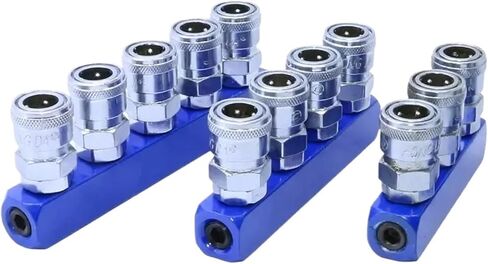 1PCS C-type round two-way pneumatic quick quick-plug connector SMY air pump air compressor connector SMV round three-way connector(SML-5) in Saudi Arabia