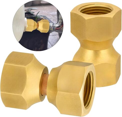 High Temperature Sturdy Brass Female Flares Swivels Nut Adapter 3/8Inch Threaded for Air Liquid Petroleum Lines in Saudi Arabia