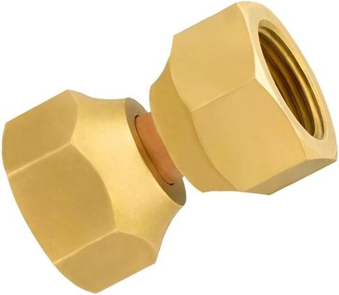 High Temperature Sturdy Brass Female Flares Swivels Nut Adapter 3/8Inch Threaded for Air Liquid Petroleum Lines in Saudi Arabia