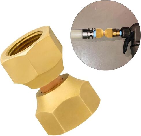 High Temperature Sturdy Brass Female Flares Swivels Nut Adapter 3/8Inch Threaded for Air Liquid Petroleum Lines in Saudi Arabia