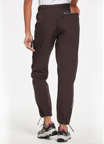 baleaf Women's Petite Hiking Pants Lightweight Quick Dry Water Resistant Cargo Pants 27'' Inseam for All Seasons Suntan Size M in Saudi Arabia