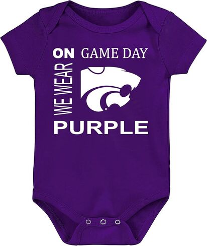 Kansas State Wildcats On Game Day Baby Bodysuit in Saudi Arabia