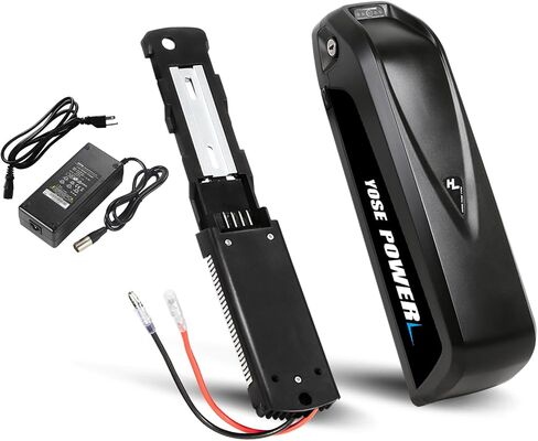 36V Bike Battery 36V 17Ah Ebike Battery 250W 350W 500W 750W 1000W Electric Bike Battery with Charger 4Pins Connector Bullet Adapter 20A BMS with USB in Saudi Arabia