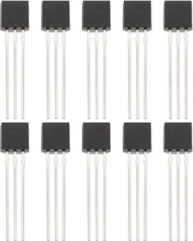 eMagTech 10x LM35DZ Temperature Sensor IC Acquisition TO-92 for Electronic Device Temperature Control in Saudi Arabia