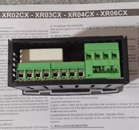 XR06CX-4N1F1 110V/50-60Hz 3 مخرجات ترحيل ضاغط تحكم ترموستات رقمي المعجبين بإزالة الجليد القابلة للتعديل لوحدات التبريد التهوية in Saudi Arabia