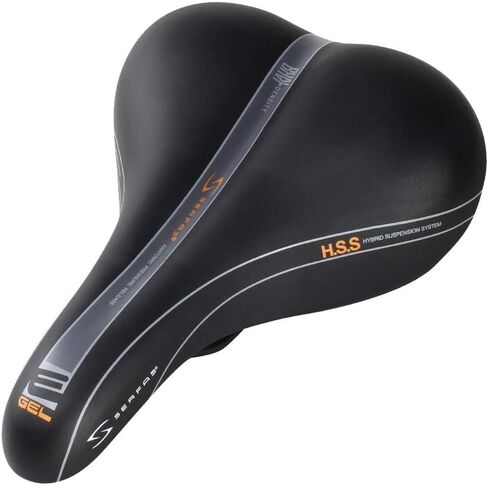 SERFAS Bicycle, Saddle, Comfort, Shock Absorption, Dual Density in Saudi Arabia