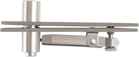 2 Sets Heavy Duty 360° Rotating Hidden Bookcase Hinge Secret Door Pivot Hinge Kit 304 Stainless Steel in Saudi Arabia