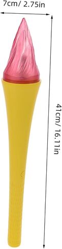 لعبة Gleavi Luminous Torch Toy Light Up Party Prop Wands Wands Fulling للاحتفالات أحداث أعياد الميلاد في الهواء الطلق ومراوح الهتاف in Saudi Arabia