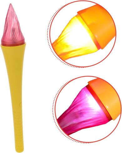 لعبة Gleavi Luminous Torch Toy Light Up Party Prop Wands Wands Fulling للاحتفالات أحداث أعياد الميلاد في الهواء الطلق ومراوح الهتاف in Saudi Arabia