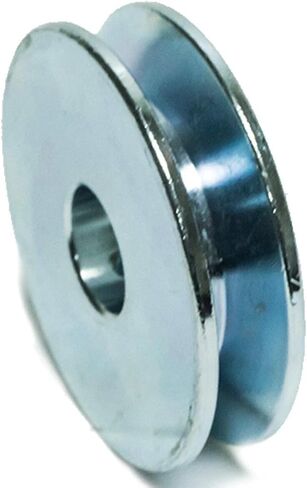 MaxLLTo 6 Pack Replacement 2 1/2 Inch OD x 3/4 Inch ID Steel Flat Mount Wire Rope Cable Pulley in Saudi Arabia