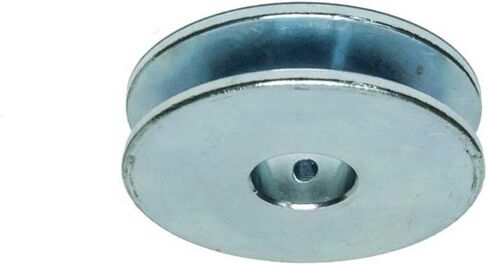 MaxLLTo 6 Pack Replacement 2 1/2 Inch OD x 3/4 Inch ID Steel Flat Mount Wire Rope Cable Pulley in Saudi Arabia