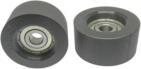 5pcs 8x40x20mm 638zz PU بكرات مطلية بكرات عالية التحميل كتم البولي يوريثان بكرات البولي يوريثان in Saudi Arabia