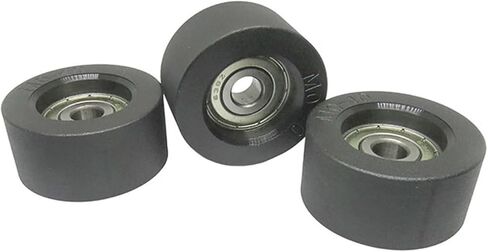 5pcs 8x40x20mm 638zz PU بكرات مطلية بكرات عالية التحميل كتم البولي يوريثان بكرات البولي يوريثان in Saudi Arabia