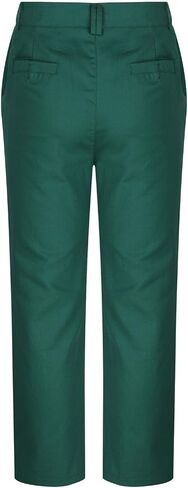 Mens Golf Pants Slim Fit Stretch - Business Casual Dress Pant Elastic Waist Button Tapered Work Trousers with Pockets in Saudi Arabia