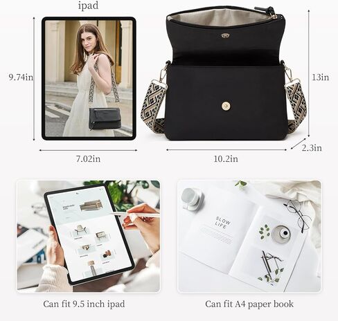 محفظة Crossbody للنساء أكياس كروسة صغيرة من الجلد النباتي العصري مع هدية أحزمة الكتف القابلة للتعديل للزوجة الأم أمي in Saudi Arabia