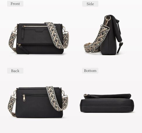 محفظة Crossbody للنساء أكياس كروسة صغيرة من الجلد النباتي العصري مع هدية أحزمة الكتف القابلة للتعديل للزوجة الأم أمي in Saudi Arabia