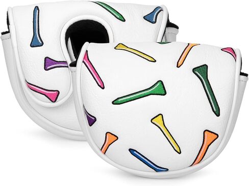 غولف مضرب يغطي OZ1 Mallet Putter Headcover Leather Golf Club مع Magnetic لـ OZ1 ، MEZZ1 ، MEZZ1 MAX PUTTER CENTER MALLET MALLET MALLET in Saudi Arabia