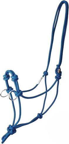 Copper Tip Series Horse Training Rope Halter – 4 Knot, 1/4" Stiff Cord with 2 Rings for Enhanced Control in Kuwait