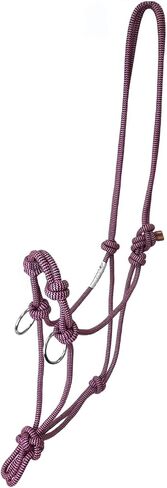 Copper Tip Series Horse Training Rope Halter – 4 Knot, 1/4" Stiff Cord with 2 Rings for Enhanced Control in Kuwait
