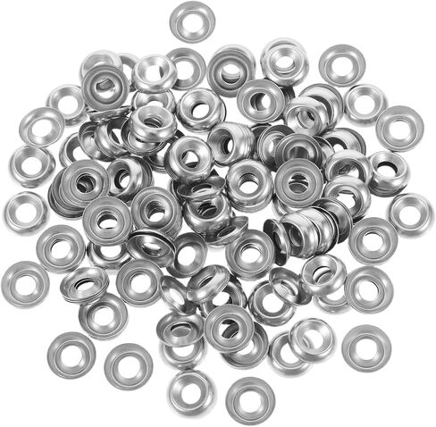 PRETYZOOM 200pcs Stainless Steel Finishing Countersunk Washers Flush Gaskets for Enhanced Stability Automotive Construction and Industrial Applications in Saudi Arabia