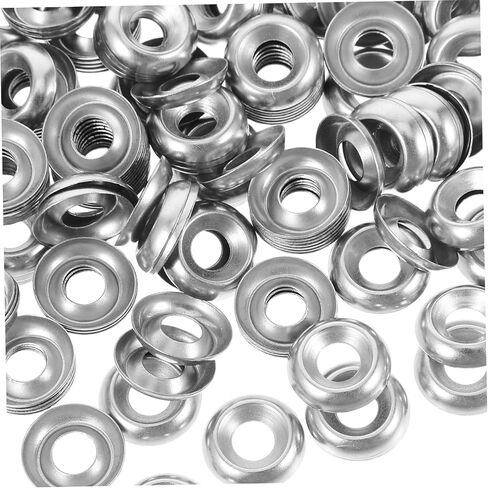 PRETYZOOM 200pcs Stainless Steel Finishing Countersunk Washers Flush Gaskets for Enhanced Stability Automotive Construction and Industrial Applications in Saudi Arabia