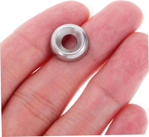 PRETYZOOM 200pcs Stainless Steel Finishing Countersunk Washers Flush Gaskets for Enhanced Stability Automotive Construction and Industrial Applications in Saudi Arabia
