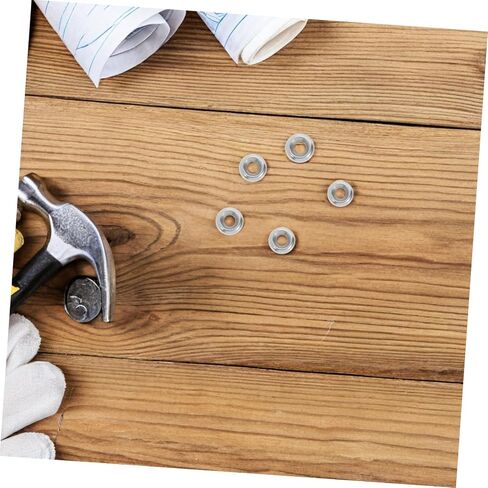 PRETYZOOM 200pcs Stainless Steel Finishing Countersunk Washers Flush Gaskets for Enhanced Stability Automotive Construction and Industrial Applications in Saudi Arabia