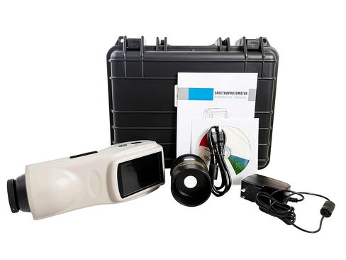 D/8 Spectrophotometer Touch Screen 8mm Aperture Colorimeter اختلاف اختلاف الفرق مع وظيفة انعكاس مصدر الذاكرة مجتمعة 0 ~ 200 ٪ وقت القياس 1.2S in Kuwait