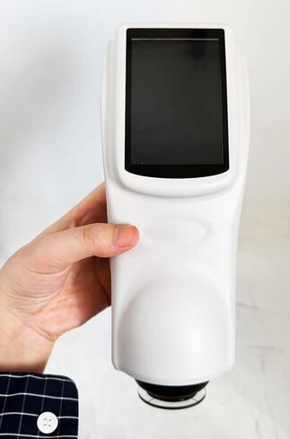 Handheld Spectrophotometer Colorimeter Aperture Φ8mm Touch Screen D/8 USB/RS-232 Interface for Plastic,Electronic,Painting,Coating,Ink,Textile,Garment,Printing and Dyeing,Food,Medical,Cosmetic in Saudi Arabia