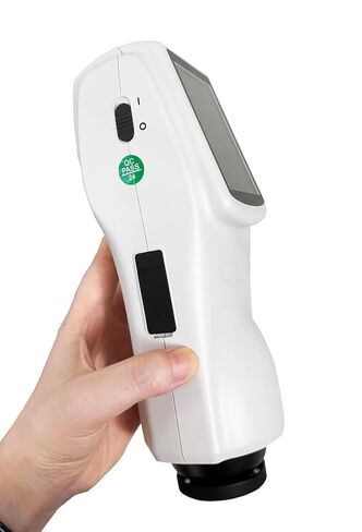 Handheld Spectrophotometer Colorimeter Aperture Φ8mm Touch Screen D/8 USB/RS-232 Interface for Plastic,Electronic,Painting,Coating,Ink,Textile,Garment,Printing and Dyeing,Food,Medical,Cosmetic in Saudi Arabia