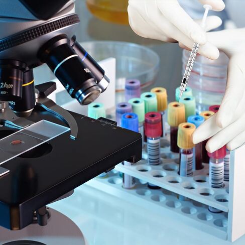 محاقن 1 سم مكعب مع 31G 5/16 "(8 مم) الإبرة 30Pack ، لوازم المختبرات ملفوفة بشكل فردي (1CC 31G 5/16" -30Pack) in Kuwait